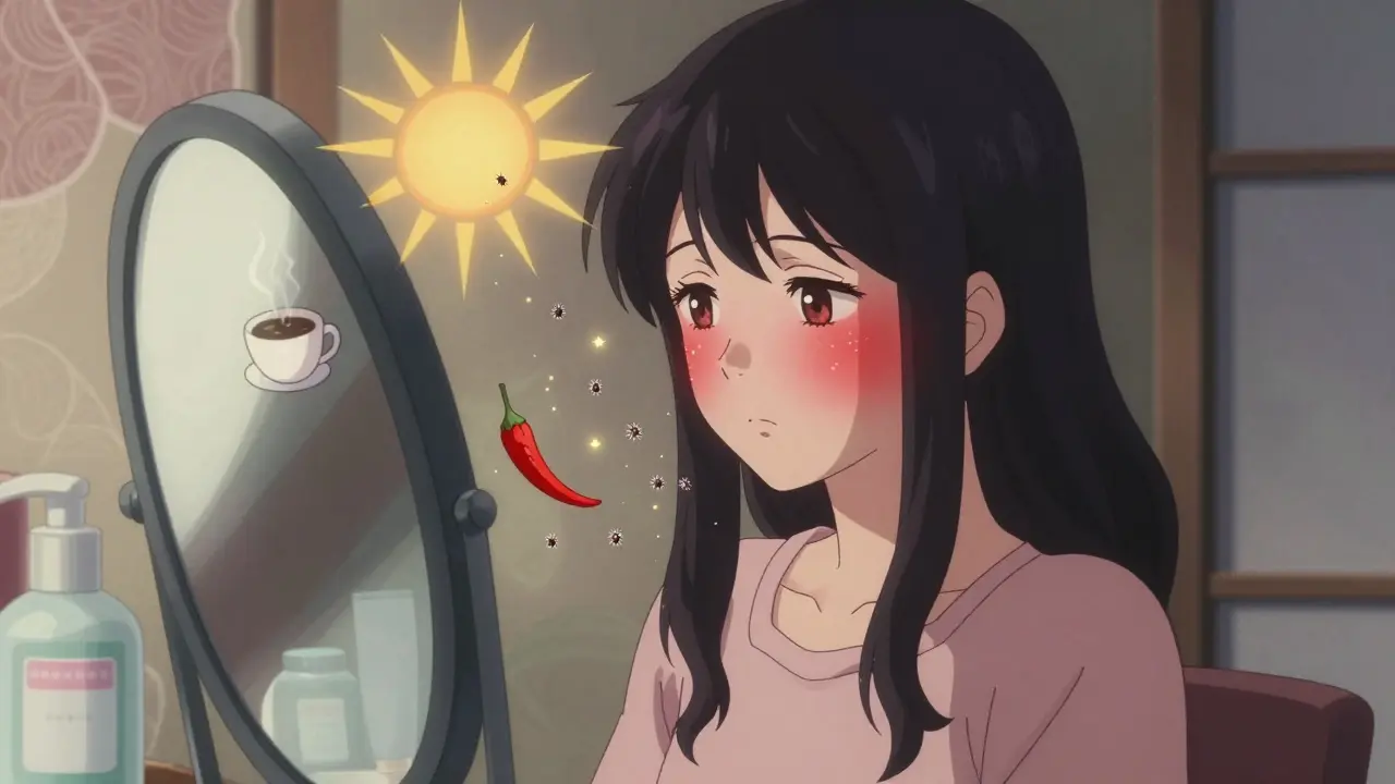 Rosacea: Managing Facial Flushing with Topical Antibiotic Treatment