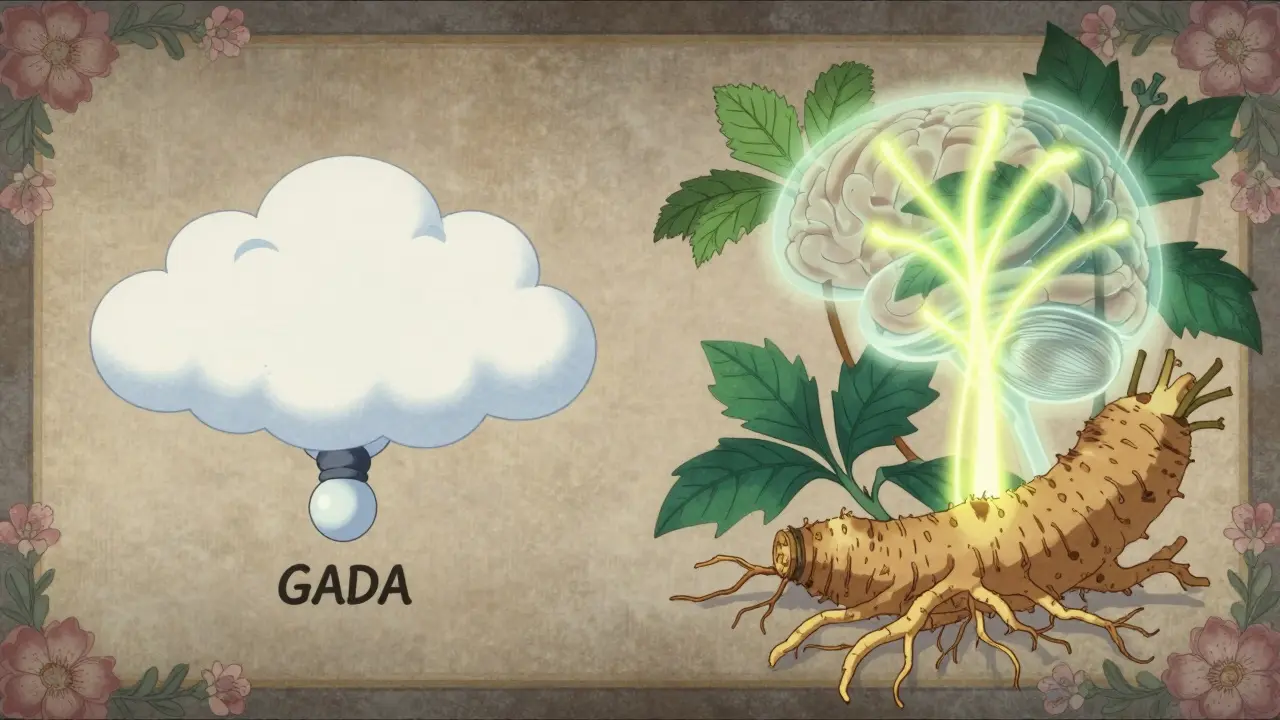 Comparison of harmless GABA vs active herbal supplements like Kava